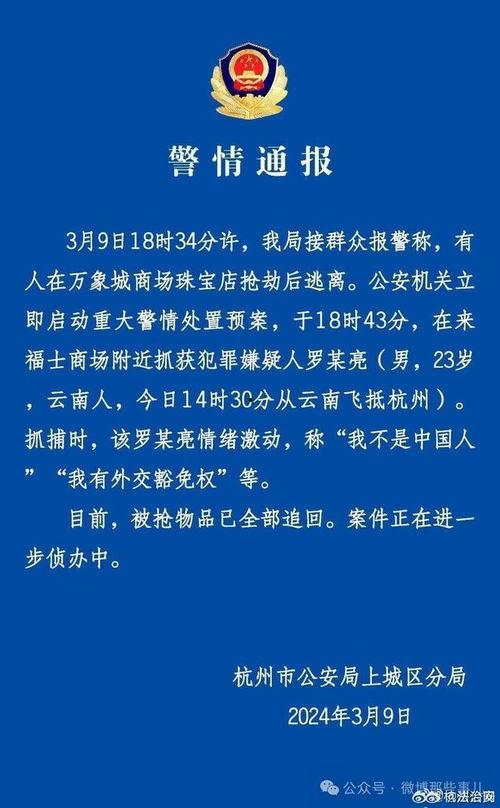 杭州抢劫金店吃瓜群众视频,现场惊心动魄，吃瓜群众目击全程  第3张